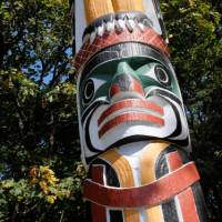 The World's tallest Totem Pole can be found in Beacon Hill Park, Victoria